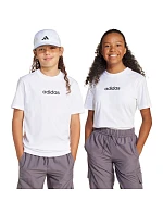 Bílé dětské tričko adidas Essentials JC9747