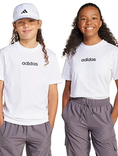 Bílé dětské tričko adidas Essentials JC9747
