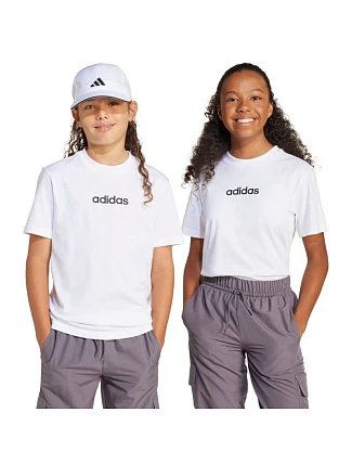 Bílé dětské tričko adidas Essentials JC9747