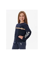 RIP CURL Melting Wave Tričko s dlouhým rukávem - Dívčí námořnická modrá