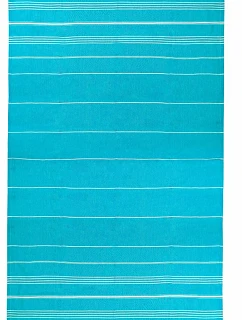 The One Towelling Hamam Sultan Hamam ručník "Sultan" 48.1019 turquoise/white