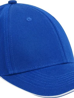 Beechfield B 820C 6 panelová kšiltovka EarthAware® 53.820C bright royal/white