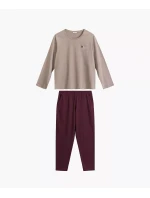 Pyžamo Atlantic NLP-498 long/r S-2XL Pyžamo Atlantic NLP-498 long/r S-2XL