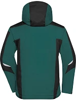 Daiber JN 824 Pracovní zimní softshellová bunda - Strong 02.0824 dark green/black Daiber JN 824 Pracovní zimní softshellová bunda - Strong 02.0824 dark green/black