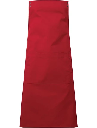 Premier PR 190 Zástěra s laclem "Swap and Pop" 39.0190 red Premier PR 190 Zástěra s laclem "Swap and Pop" 39.0190 red