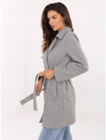 IT PL A9590.85 kabát bílý šedý