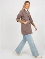 Dámský kabát TW CZ BI 2021799.51 hnědá - FPrice