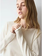 Versatile Rib Top LSL - Silk White - TRIUMPH Silk White - TRIUMPH Versatile Rib Top LSL - Silk White - TRIUMPH Silk White - TRIUMPH