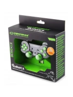 Bezdrátový gamepad Esperanza GLADIATOR EGG108G (PC, PS3; barva černá)
