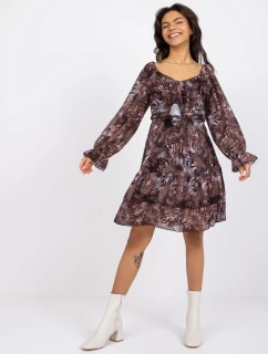 Šaty TW SK BI 1195 1.39 tmavě hnědá