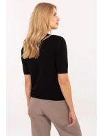 Svetr s krátkým rukávem  model 216755 Factory Price