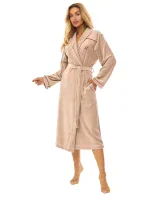 Dámský župan L&L 2508 dlouhý M-2XL Dámský župan L&L 2508 dlouhý M-2XL