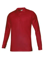Malfini Pique Polo LS Jr MLI-24107 červená polokošile