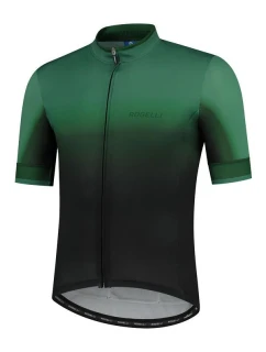 Rogelli HORIZON dres černozelený M