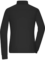 Daiber JN 1841 Dámské pracovní piqué polo s dlouhým rukávem 02.1841 black