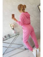 Bavlněná 3dílná sada světle růžová Bavlněná 3dílná sada světle růžová