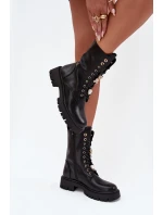 Dámské zateplené workery Lomina – černé