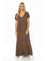 Denní šaty model 192954 Makadamia