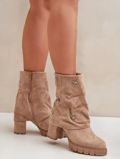 Boty na podpatku model 203531 Step in style