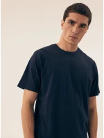 Pánské pyžamo 42601 Shore dark blue - HENDERSON