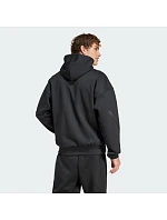 Pánská nová mikina s kapucí Adidas Z.N.E. Full-Zip Black - JE7538