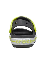 Dětské sandály Crocs Crocband Cruiser šedozelené 209424 1NJ