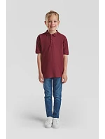 Fruit of the Loom Kids 65/35 Polo Dětské piqué polo 16.3417 royal blue Fruit of the Loom Kids 65/35 Polo Dětské piqué polo 16.3417 royal blue