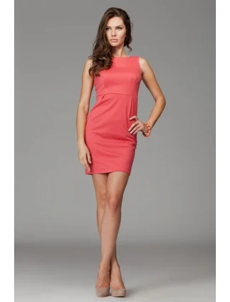 Dámské šaty M079 coral - FIGL