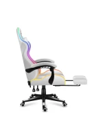 Herní židle Huzaro Force 4.7 RGB White