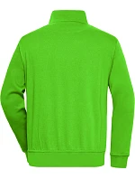 Daiber JN 831 Pracovní mikina s 1/4 zipem 02.0831 lime green Daiber JN 831 Pracovní mikina s 1/4 zipem 02.0831 lime green