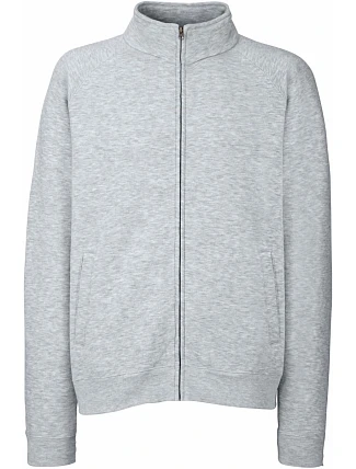 Fruit of the Loom Premium Sweat Jacket Mikina 16.2228 heather grey