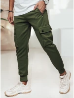 FashionStreet zelené pánské kalhoty UX4460
