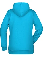 Daiber JN 795 Dámská mikina s kapucí 02.0795 turquoise