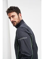 Daiber JN 1122 Pánská softshell bunda s odepínacími rukávy 02.1122 black/red Daiber JN 1122 Pánská softshell bunda s odepínacími rukávy 02.1122 black/red