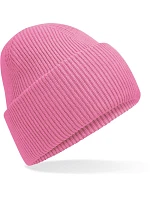 Beechfield B 385R Pletená čepice s manžetou "Recycled" 53.385R true pink Beechfield B 385R Pletená čepice s manžetou "Recycled" 53.385R true pink