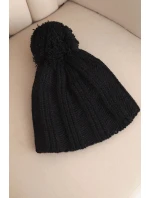 Čepice s fleecem Idalia K284 černá