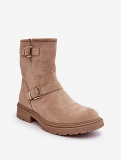 Dámské boty ML275 béžové - Diamantique