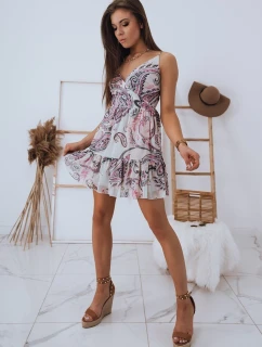 MADI ecru šaty FashionStreet EY1533