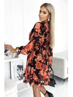 Dámské šaty 413-1 ROSETTA - NUMOCO Dámské šaty 413-1 ROSETTA - NUMOCO