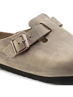 Dámské dřeváky Birkenstock BOSTON BS 1019484 TABACCO BROWN (úzká šířka)