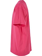 Build your Brand BY 102 Oversize tričko z těžké bavlny 56.0102 hibiscus pink