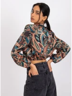 Halenka DHJ BZ 15170.39 černá a béžová Halenka DHJ BZ 15170.39 černá a béžová