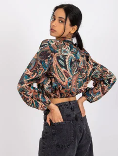 Halenka DHJ BZ 15170.39 černá a béžová