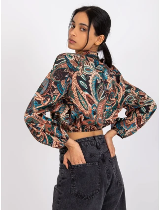 Halenka DHJ BZ 15170.39 černá a béžová Halenka DHJ BZ 15170.39 černá a béžová