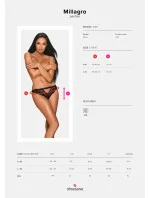 Elegantní kalhotky Millagro panties - Obsessive Elegantní kalhotky Millagro panties - Obsessive