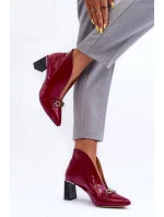 Boty na podpatku model 183996 Step in style Boty na podpatku model 183996 Step in style