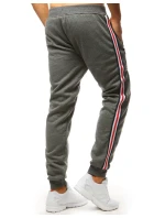 Pánské antracitové tepláky FashionStreet UX3623