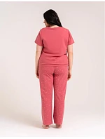 Pyžamo Moraj PDD4300-024 červené/r S–3XL