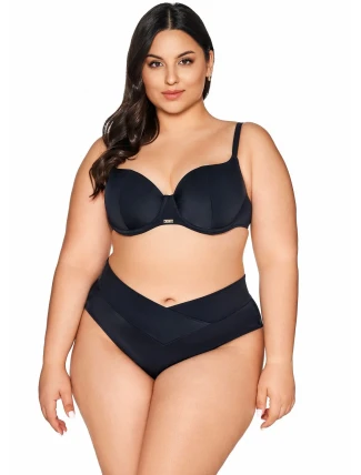 Plavková podprsenka s polovičními košíčky Ava SK 313 Black Plavková podprsenka s polovičními košíčky Ava SK 313 Black