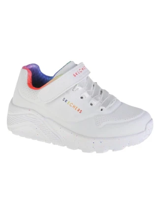 Skechers Uno Lite Rainbow Specks 310457L-WMLT White 27